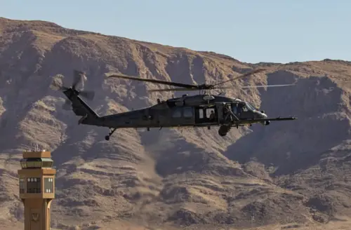 he Black Hawk helicopter, manufactured by Sikorsky