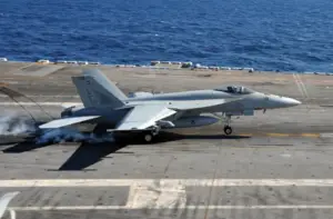 F/A-18 Super Hornet, manufactured by Boeing