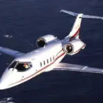 Learjet 60, manufactured by Bombardier Aerospace