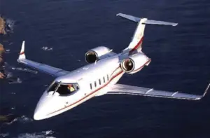 Learjet 60, manufactured by Bombardier Aerospace