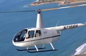 Robinson R44, manufactured by Robinson Helicopter Company
